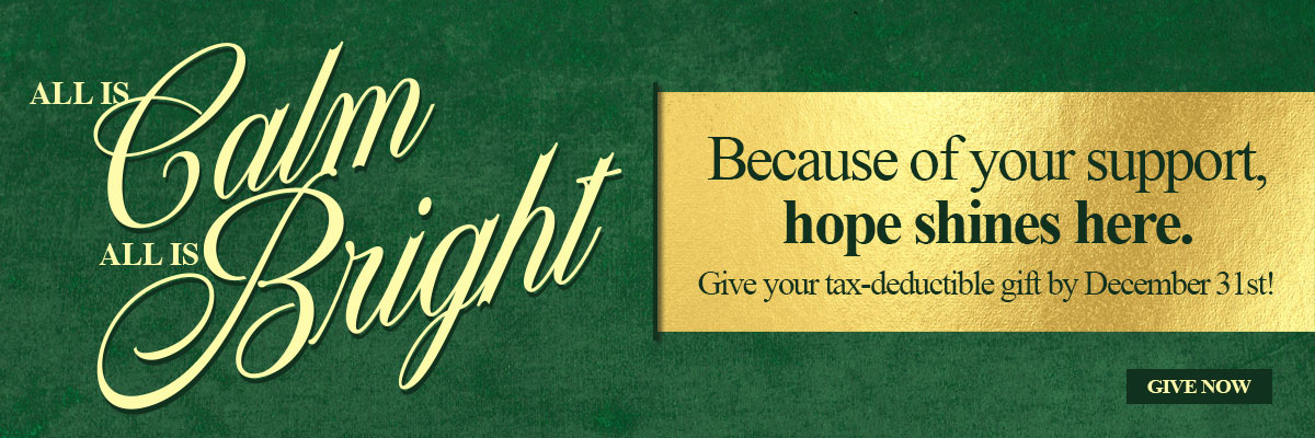 End of Year Giving - Week 1